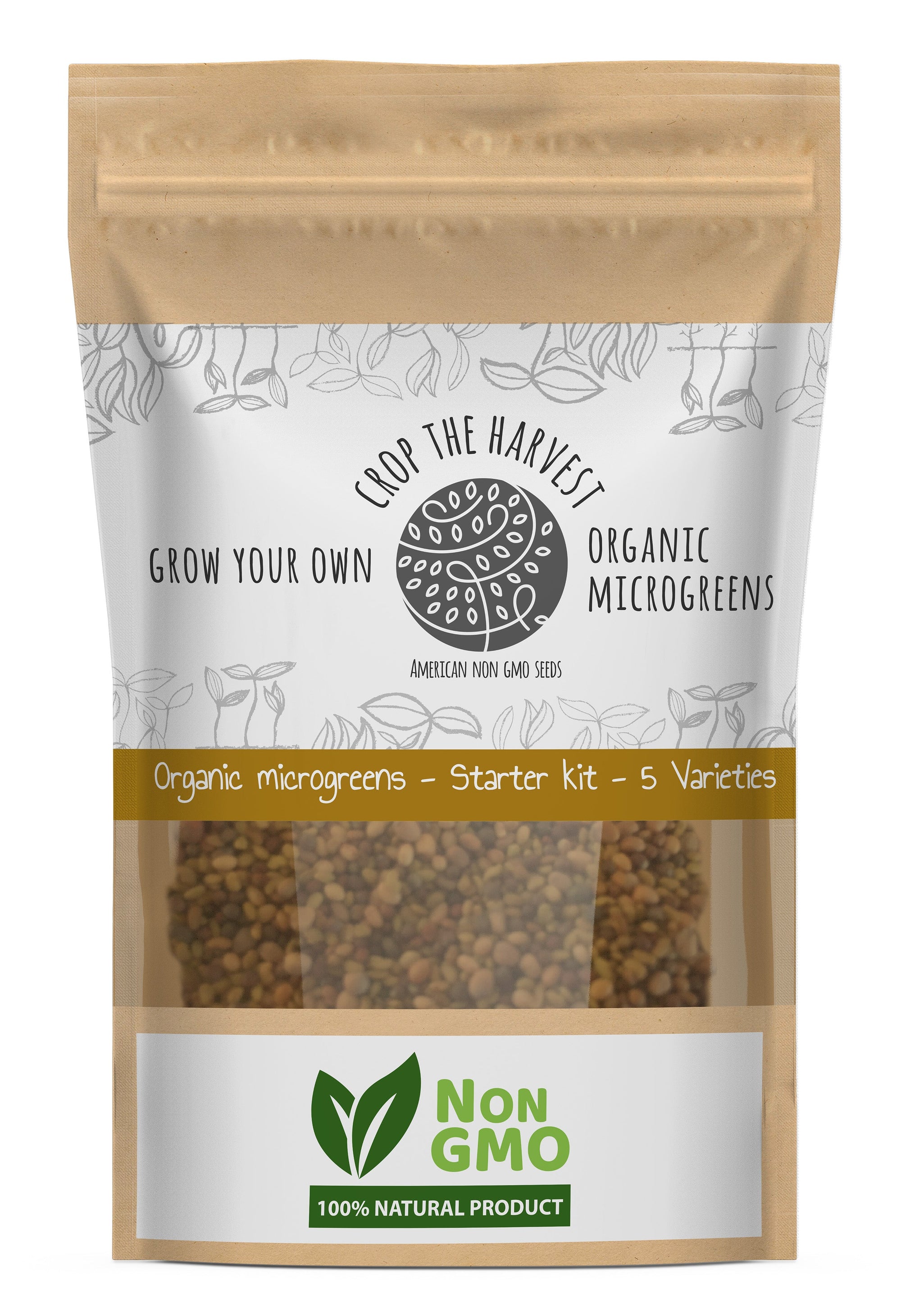 Organic Microgreen Starter Kit