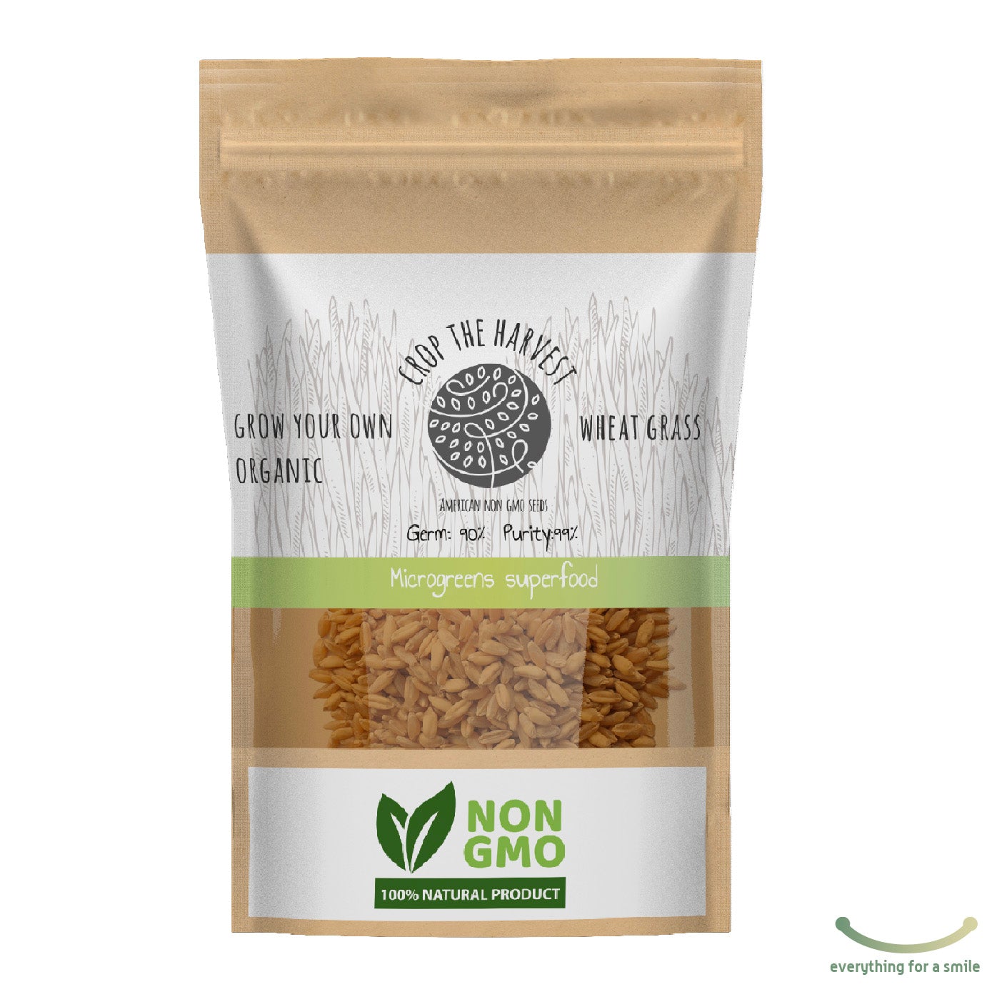 Organic Wheatgrass Seeds for Cats