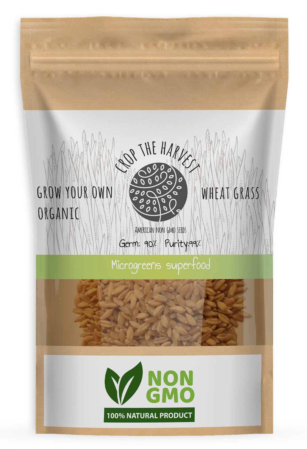 Organic Wheatgrass Seeds